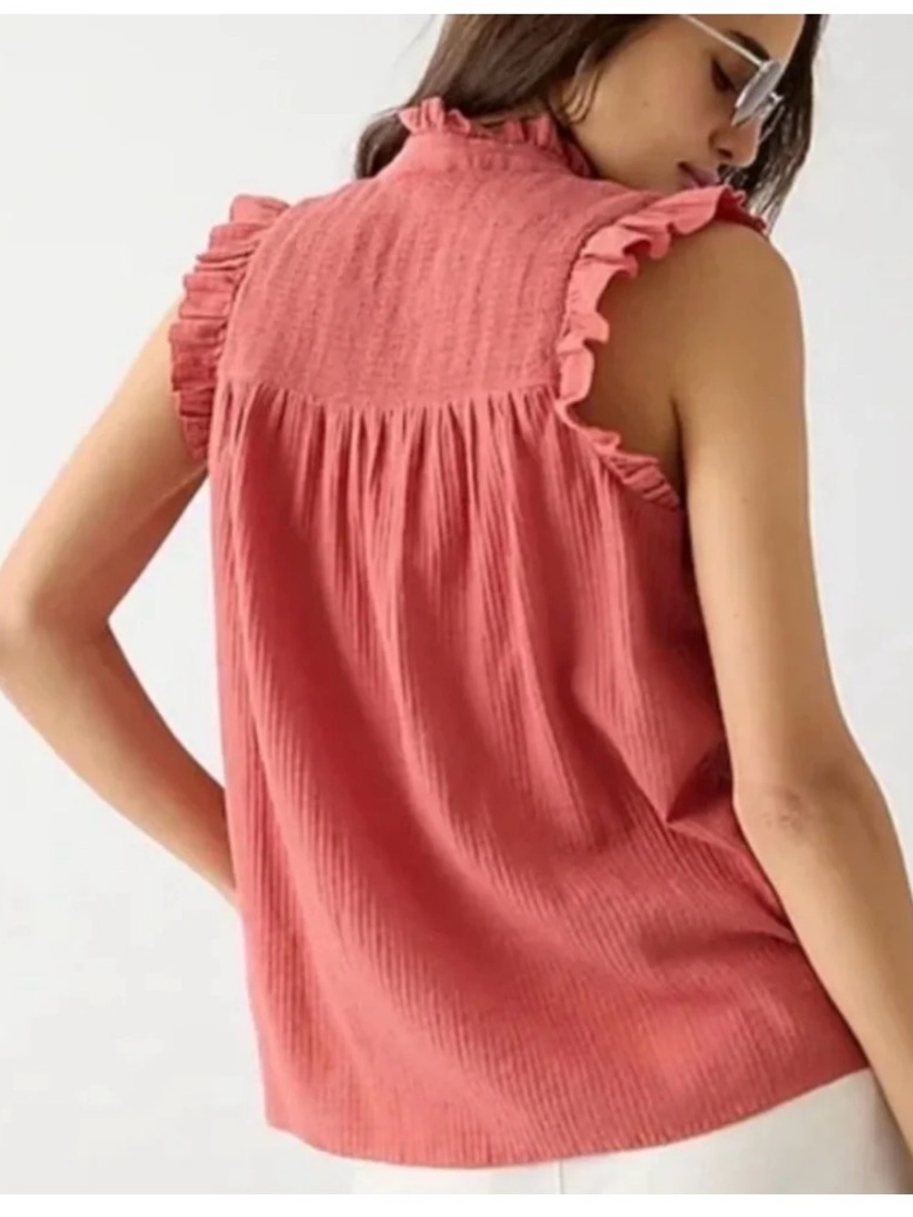 J Crew Garden Top in Soft Gauze—Size Medium